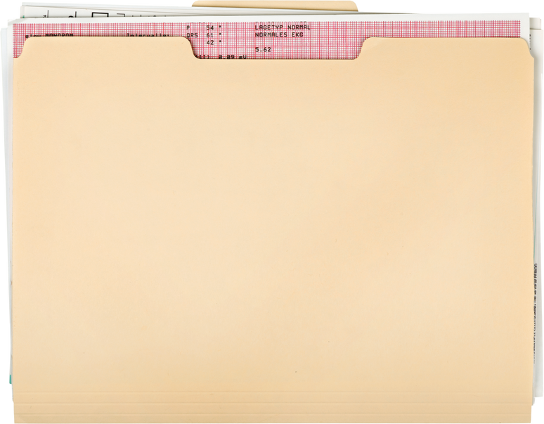 File Folder with Documents